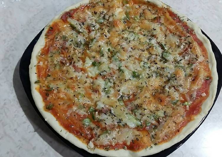 como hacer masa de pizza con cerveza sin levadura