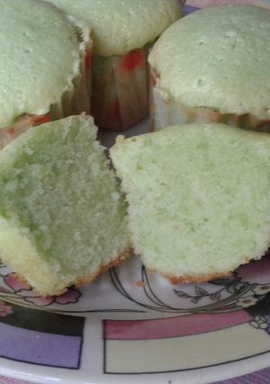 Foto resep Pandan Chiffon Cupcake #PR_AnekaChiffon