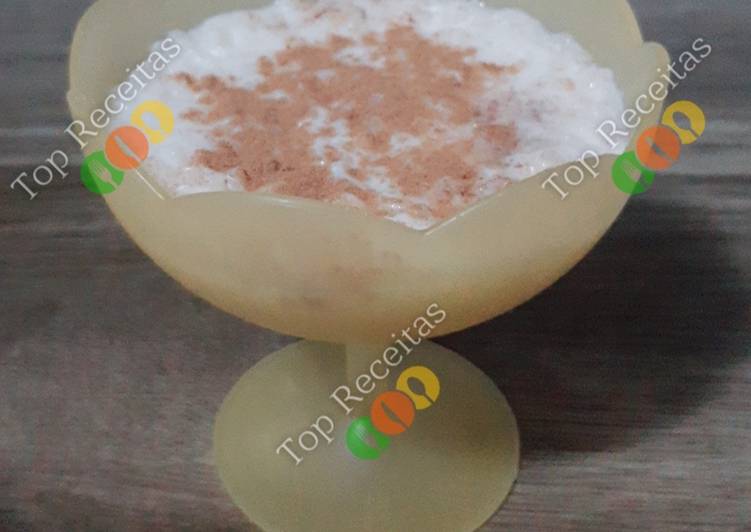 Arroz doce fácil
