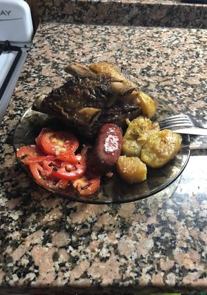 Una foto de Costillas anchas selladas y al horno