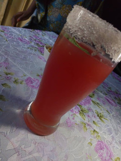A picture of Watermelon lemonade.