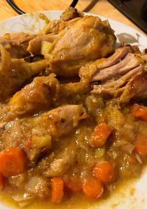 Foto principal de 🍗 Pollo a la cazuela con verduras 🥕