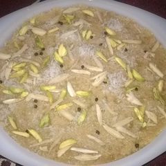A picture of Lauki ka halwa.