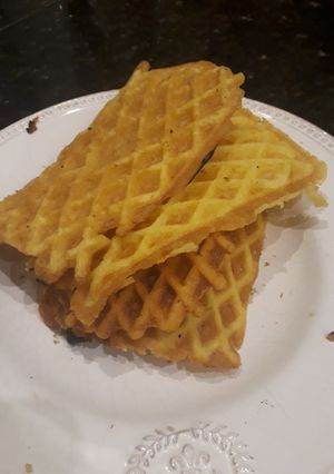 Una foto de Pizzelas italianas o tortas al fierro