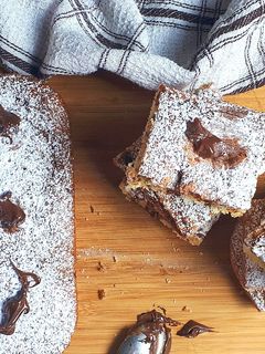 Foto di Quadrotti vaniglia e nutella