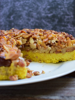 A picture of Vegan, GF, Sugar Free Apple Tart.