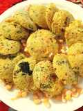 Sweet Corn Suji Idli