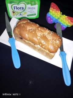 A picture of Soft milky bread.