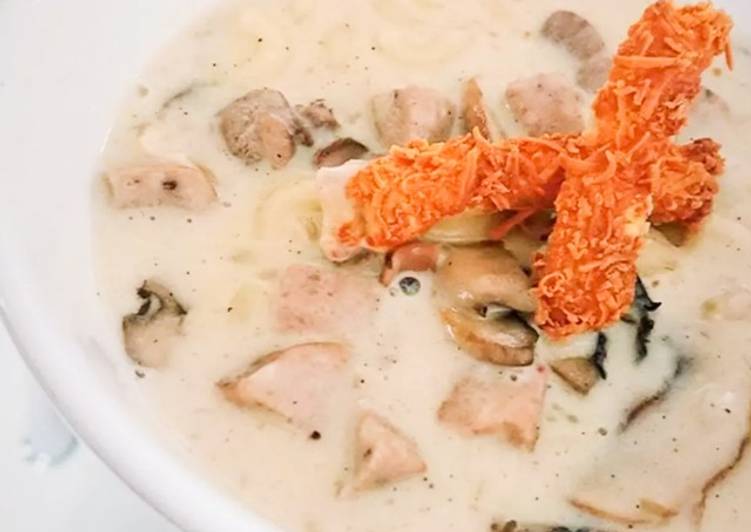 Mushroom Cream Soup / Zuppa Soup