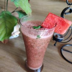 A picture of Watermelon mint summer drink.