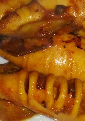Foto resep Cumi Bakar Teflon Pedas