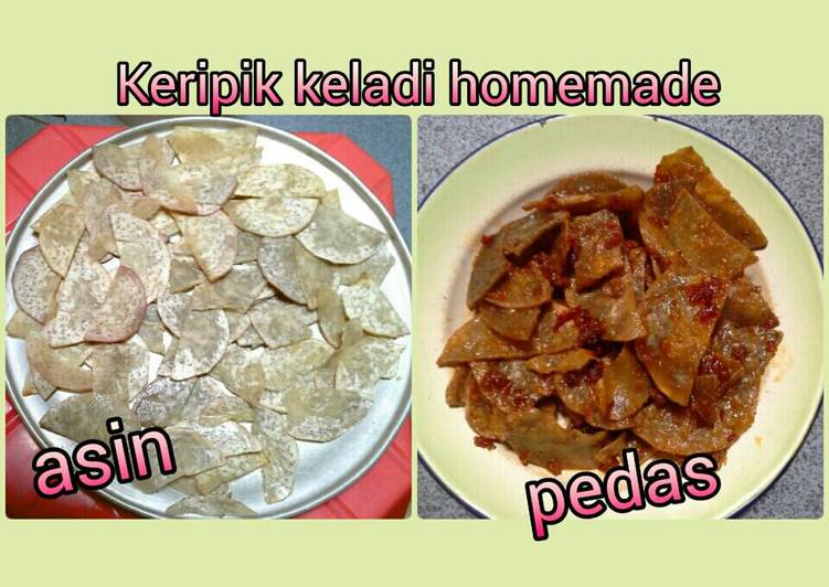 Resep Keripik keladi homemade Anti Gagal