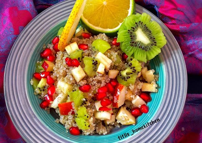 Simple Way to Make Award-winning Quinoa Fruit Salad