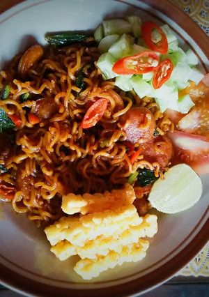 Foto resep Mi goreng Extra pedasssh 😲😨😷