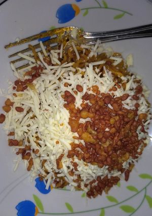 Foto resep Indomie sambel keju mercon