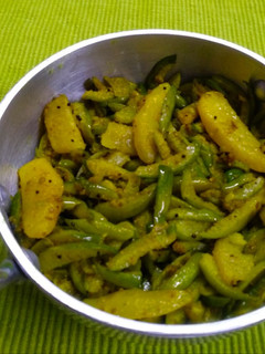 A picture of Tinda potato sabji.