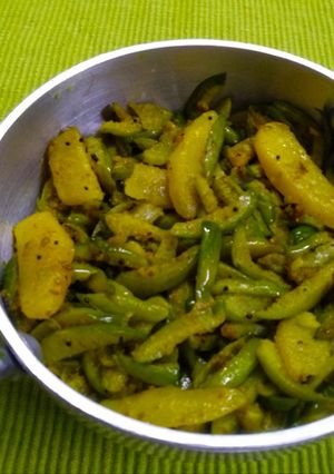 A picture of Tinda potato sabji.