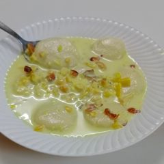 A picture of Ras malai.
