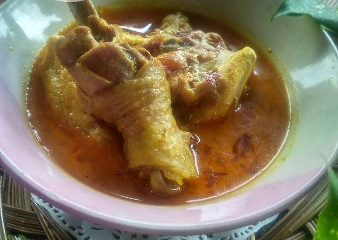 Resep Opor Ayam Kampung With Tahu Sayur Oleh Anaya Cookpad