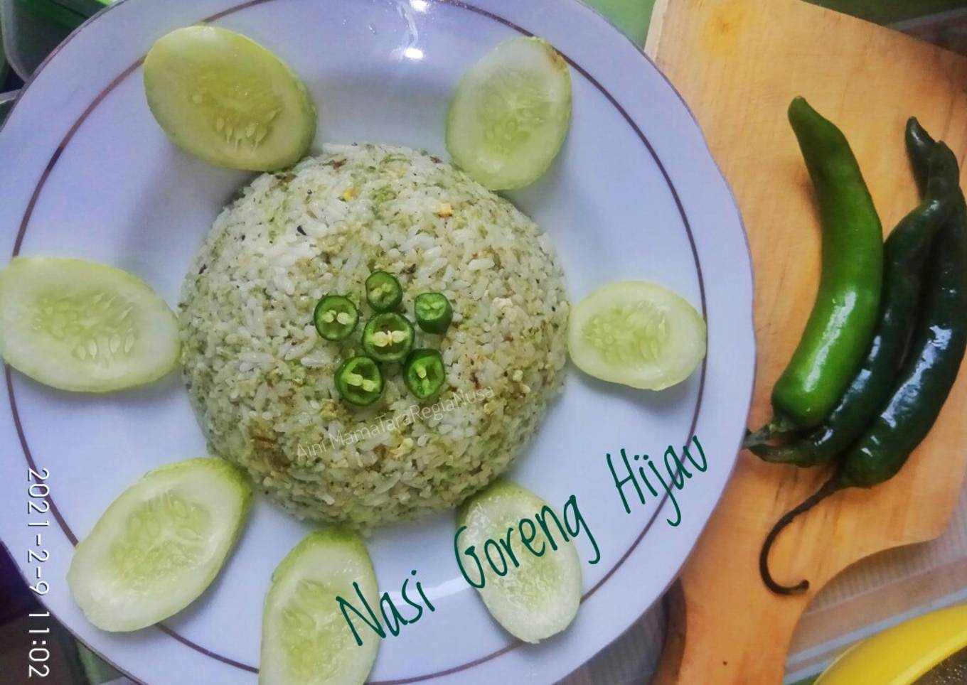 Nasi Goreng hijau