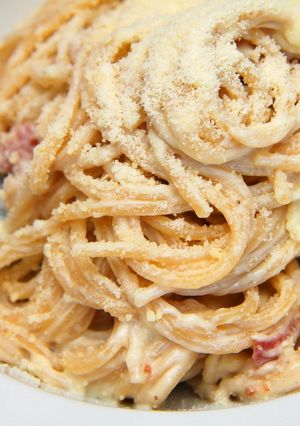Carbonara spagetti recept fotója