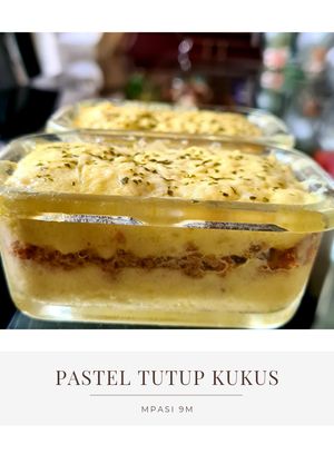 Foto resep MPASI 9m: Pastel Tutup Kukus