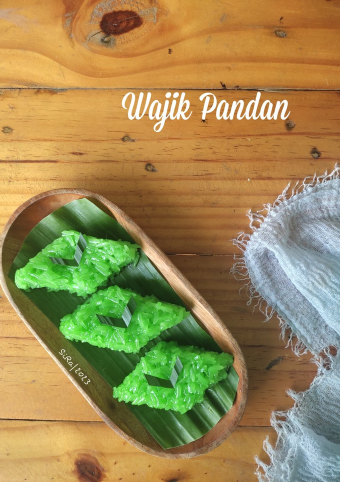 Foto resep Wajik Pandan