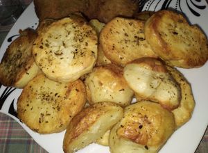 Una foto de Papas al horno Condimentadas