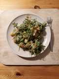 Kartoffelsalat mit Rucola und Avocado
