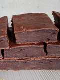 Brownie de banana y cacao