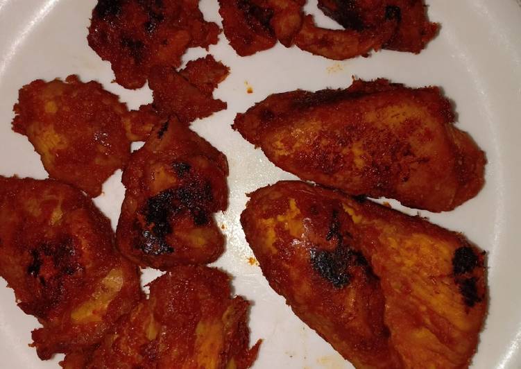 Bagaimana Membuat Ayam panggang bumbu merah (diet) recook @menudietharian Anti Gagal