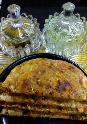 A picture of Gobhi paratha.
