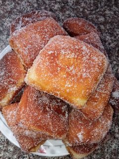 صورة لوصفة بينيي لقهوة العصر 🥯☕