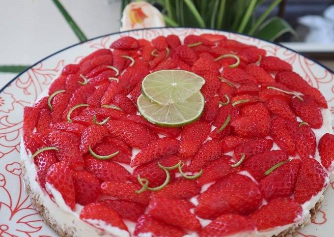 Cheesecake aux fraises