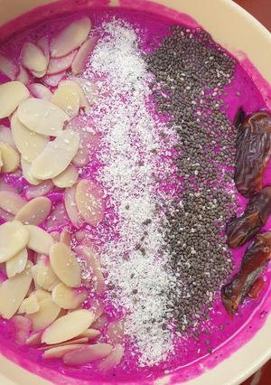 Foto resep Banana Dragon Smoothies