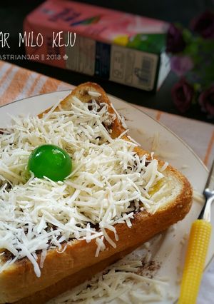 Foto resep Roti Bakar Milo Keju