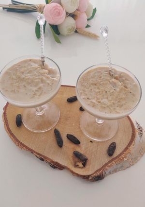 Une photo de Riz au lait crémeux à la fève tonka