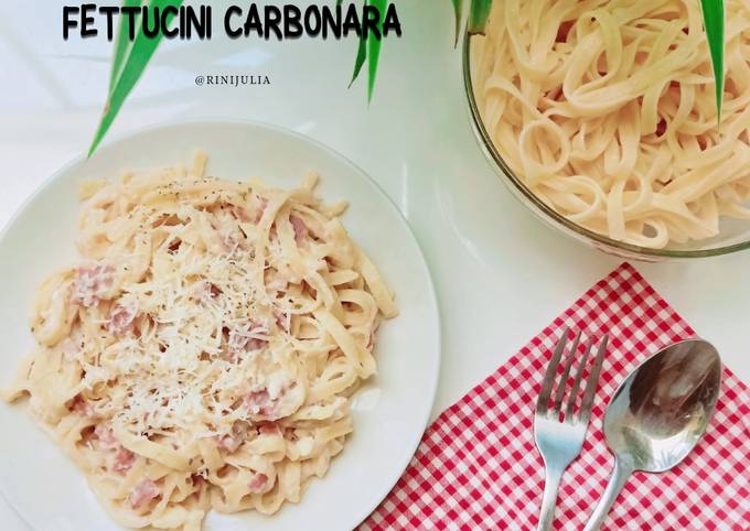 Fettucini Carbonara