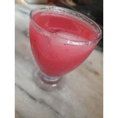 A picture of Fresh Falsa Juice!💜.