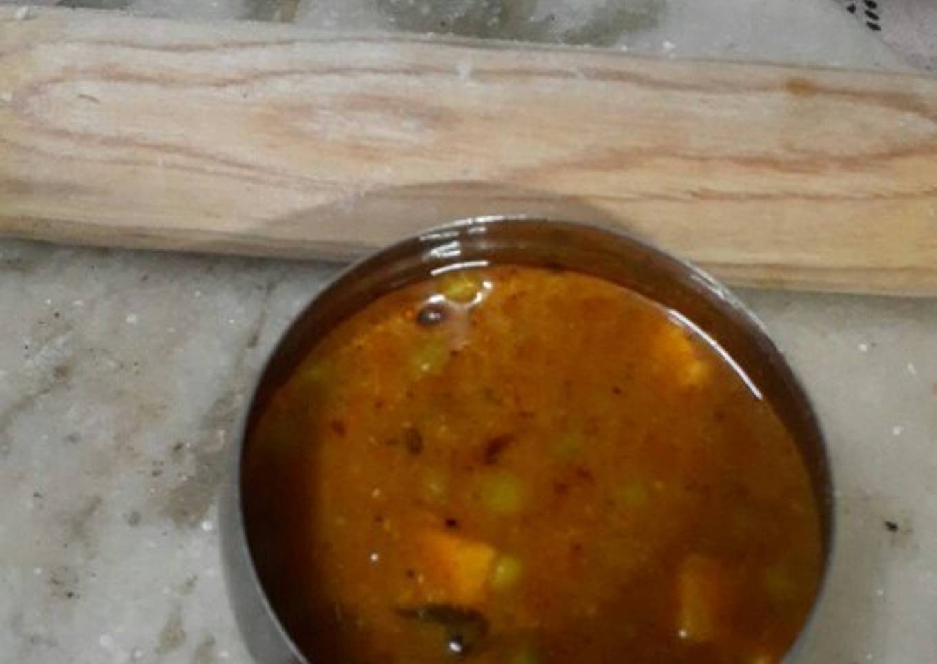 Matar paneer