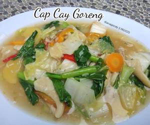 Resep Mudah Cap Cay Goreng Nikmat Lezat