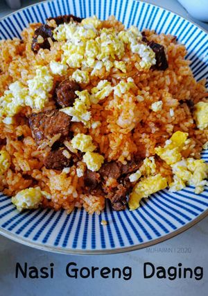 Gambar Nasi goreng daging