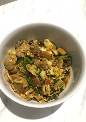 Foto resep Nasi gila sosis bakso