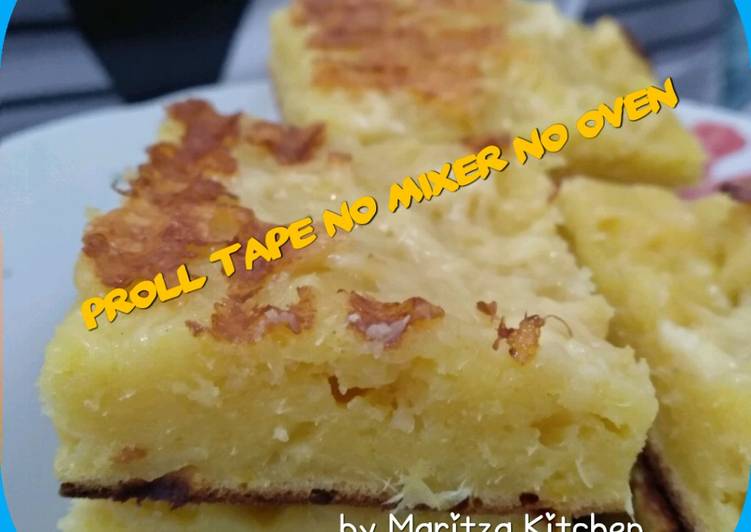 Cara Memasak Proll Tape No Mixer No Oven Yang Gurih