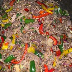 A picture of Rainbow sauce.