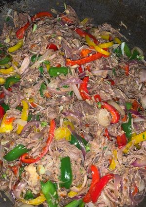 A picture of Rainbow sauce.