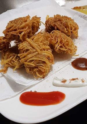 A picture of Lachha Chicken Pakora😋💓💓.