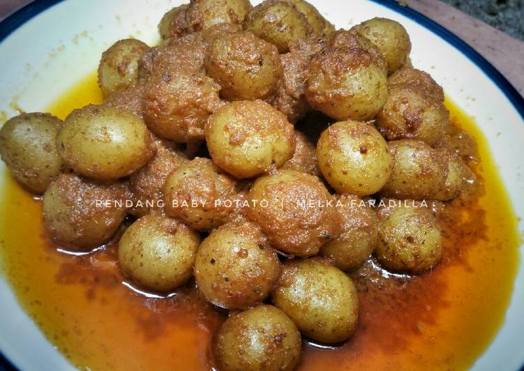Resep Rendang Baby Potato Anti Gagal