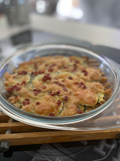 Una foto de “Focaccia” de calabacín