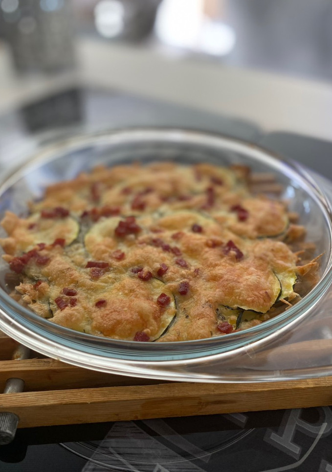 Una foto de “Focaccia” de calabacín